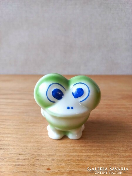 Retro Hólloház Hungarian porcelain! Frog