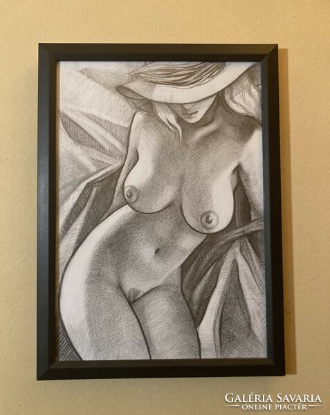 Nude drawing - 23x32 cm