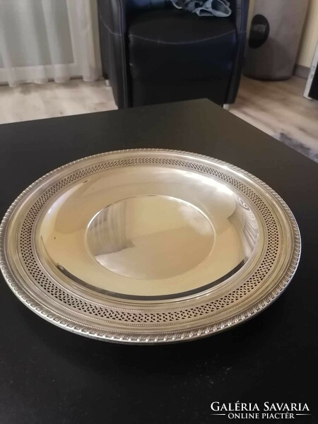 Usa, sterling silver tray / cake plate