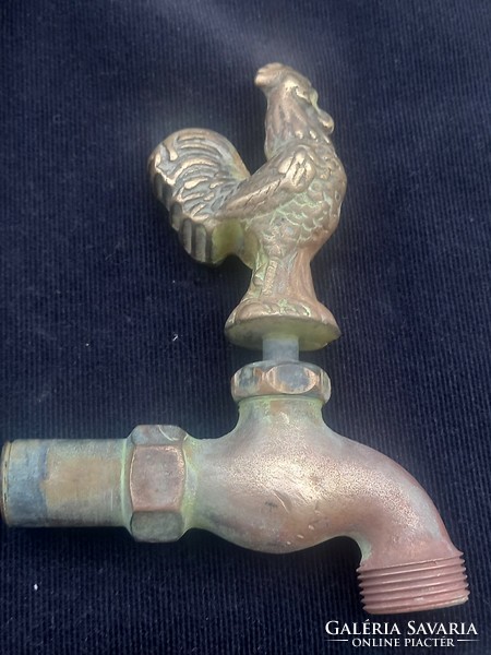 Vintage midcentury rooster tap / wine barrel tap