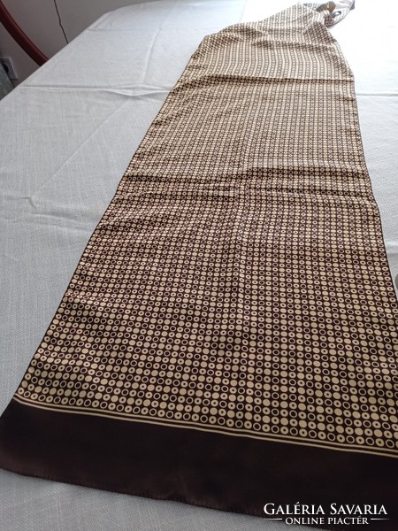 Unisex selyem fényű sál, 160 x 36 cm