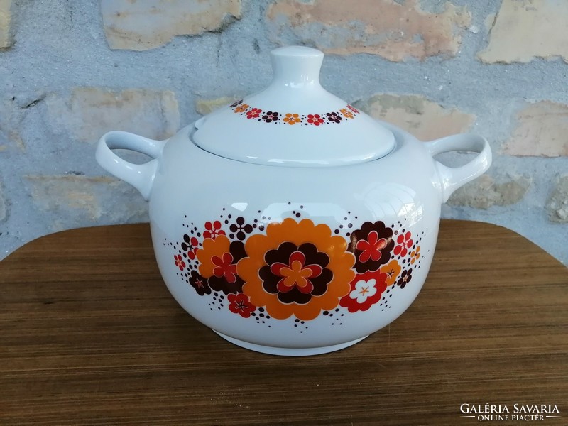Alföldi canteen patterned soup bowl