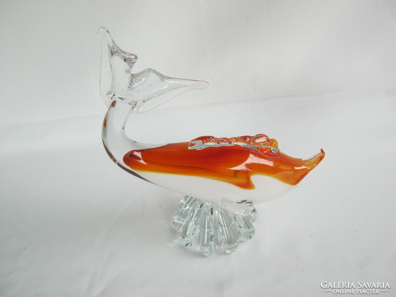 Bohemia glass fish 23 cm