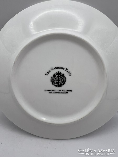 Angol porcelán tányér, 15 cm-es nagyságú, botanika sorozatból 5002