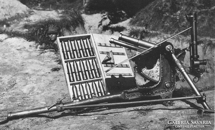 Első világháborús emlék 3,7cm-es ágyú lövedékből