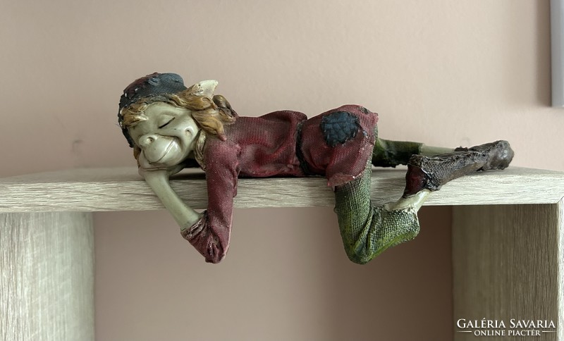 Pixies - shelf decoration - resting goblin