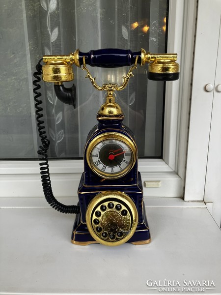 Vintage Porcelán Telefon