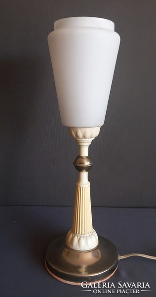 Original bauhaus vinyl table lamp negotiable art deco design