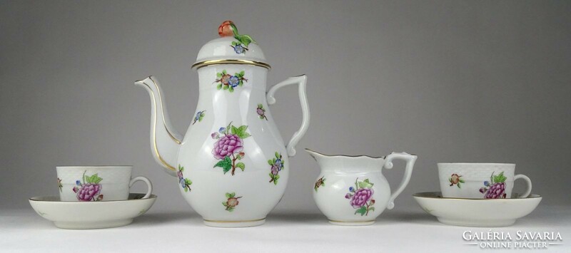 1R092 Herend porcelain coffee set with Eton pattern