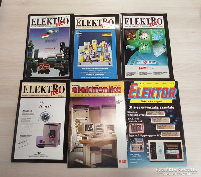 Retro ElektroNet, Magyar Elektronika, Elektro magazinok a 90-es évekből