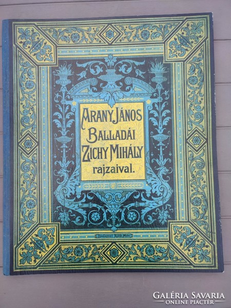 János Arany's ballads illustrated by Mihály Zichy Ráth Mór edition
