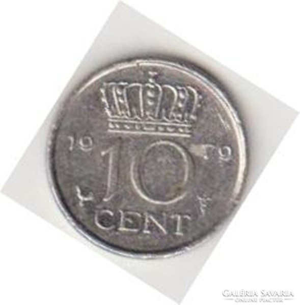 Netherlands 10 cents 1970
