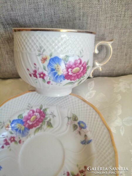 Ravenclaw morning tea cup with flowers is beautiful