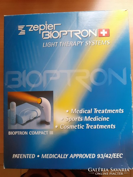 Bioptron Compact III. lámpa kiegészítőkkel