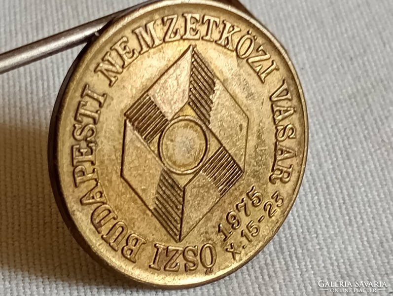 Emlékérme érme HUNGEXPO 1975