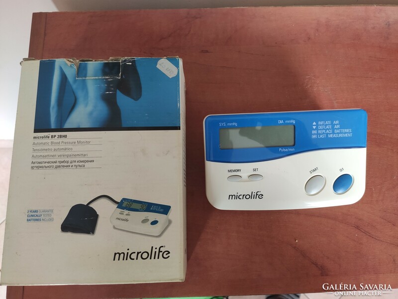 Microlife vérnyomásmérő