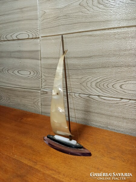 Flawless retro balaton ship model
