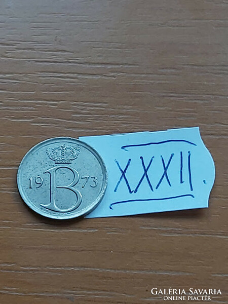 Belgium belgique 25 centimes 1973 xxxii
