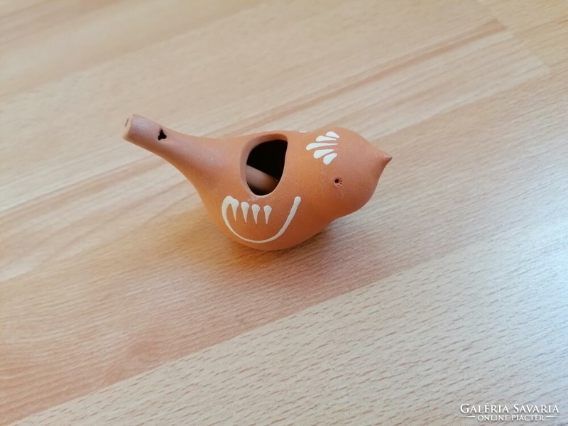 Chirping bird - earthenware instrument, water whistle