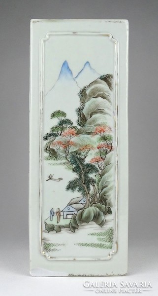 1Q467 old large oriental porcelain decorative vase 28 cm
