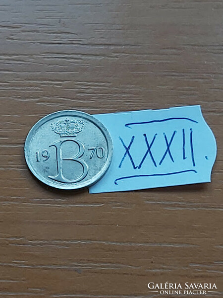 Belgium belgie 25 centimes 1970 xxxii