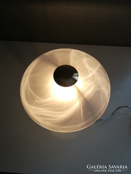 Eglo asztali érintős réz lámpa, 26 cm magas