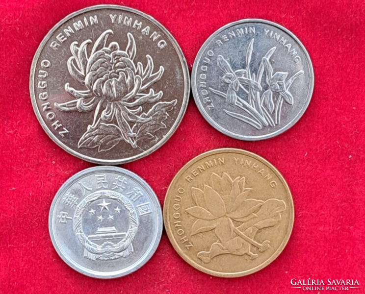 China, 4 coins (2112)