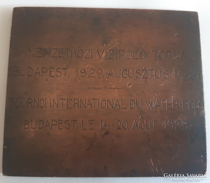 Old bronze plaque for sale