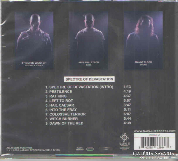 Warfect - Spectre Of Devastation CD 2020