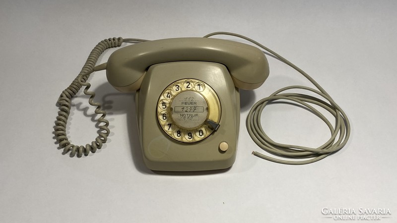 Dial telephone, German, fetap 612