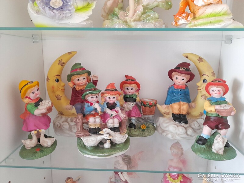 Manócska ceramic figure collection