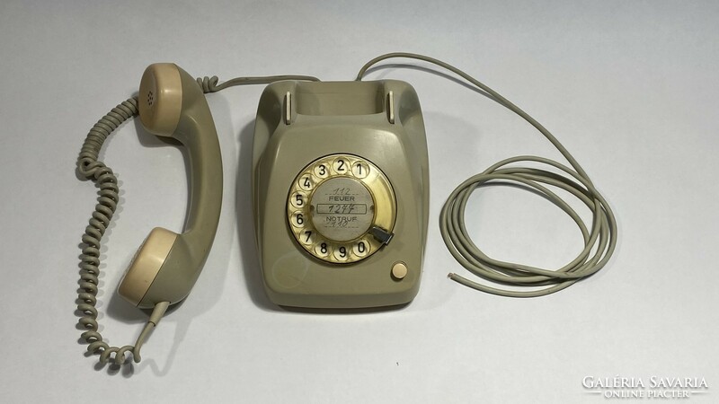 Tárcsás telefonkészülék, német, FeTAp 612