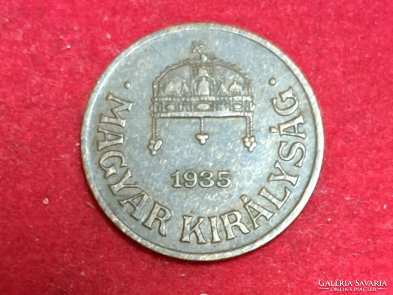1935.  Magyarország 1 fillér (2075)