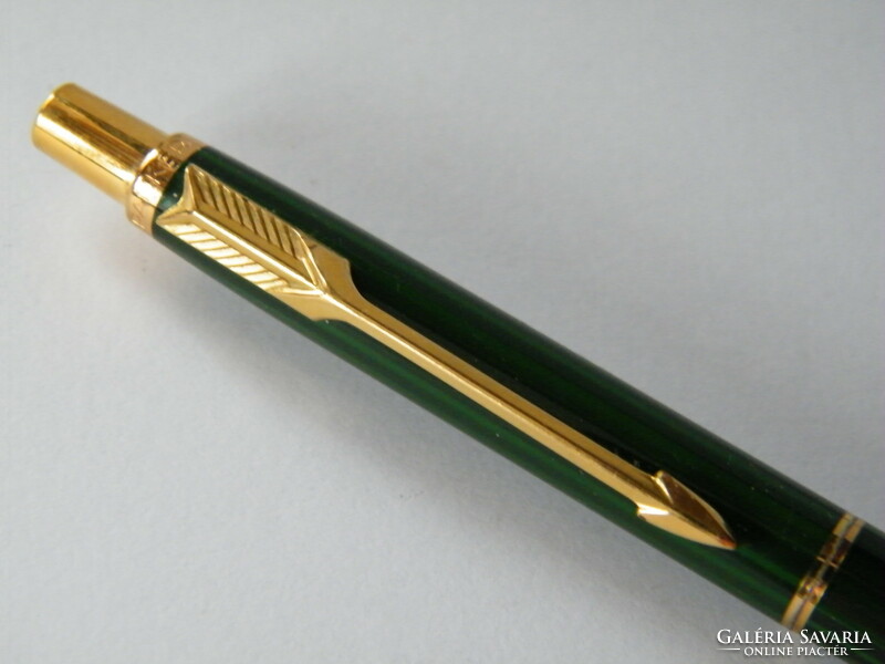 Vintage parker 75 malachite green lacquer coated ballpoint pen