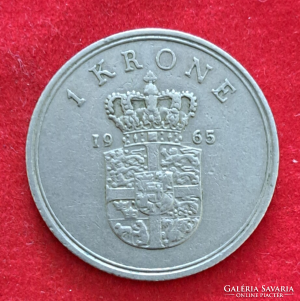 1965. 1 Krone Denmark (628)