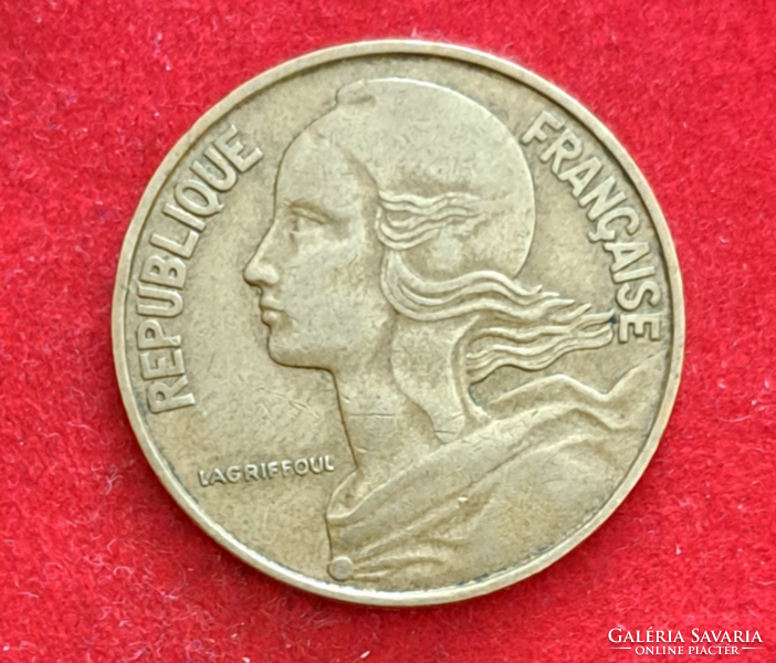 1968.  Franciaország 20 centimes (545)