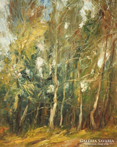 Martinek József (1904-1996) : Borús erdő