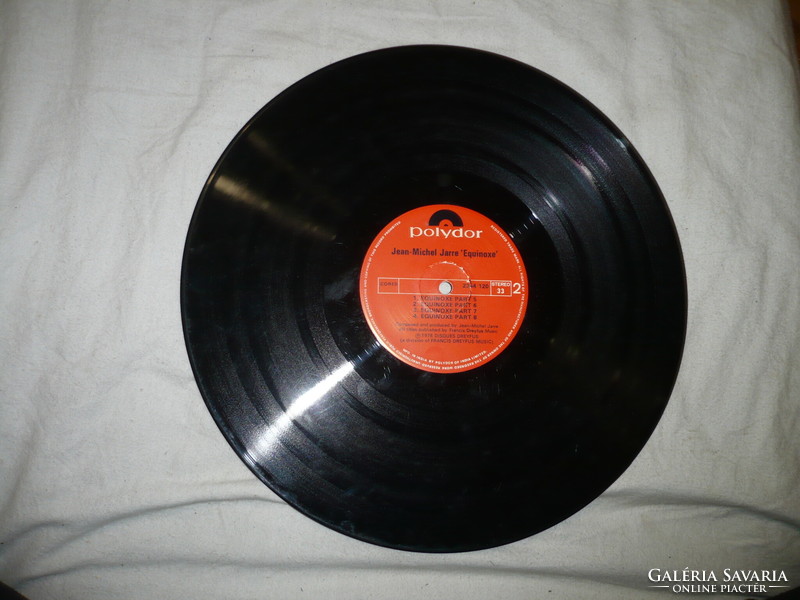 Jean michel jarre equinoxe vinyl record lp 1978