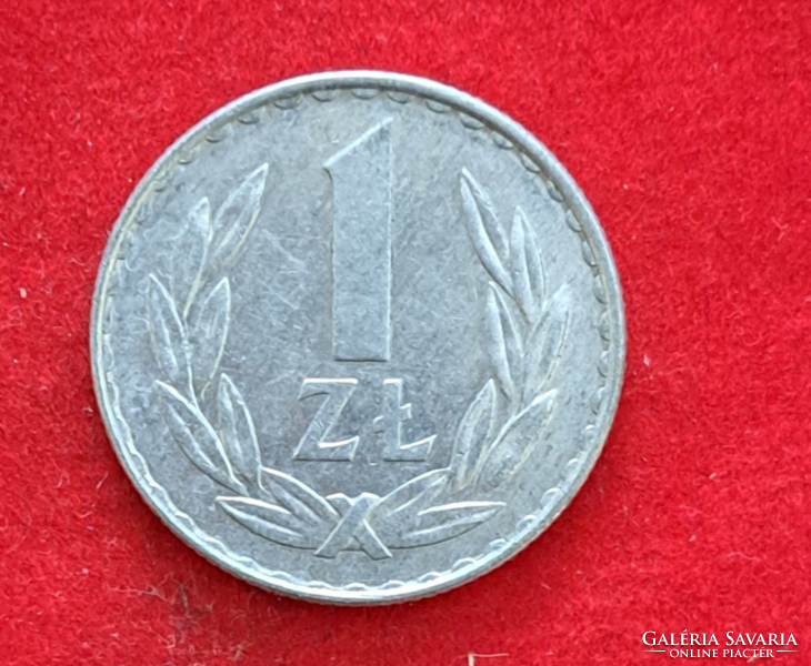1977.  Lengyelország 1 Zloty, (542)