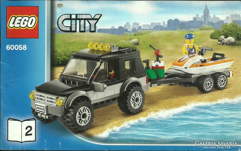Lego city 2. 60058 = Assembly booklet