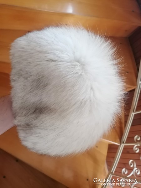 Women's arctic fox fur hat / cap