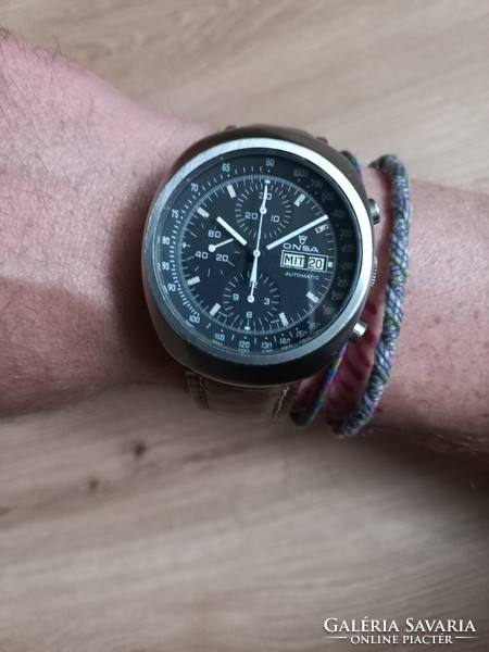 !Onsa Valjoux 7750-es vintage chronograph karóra eladó!