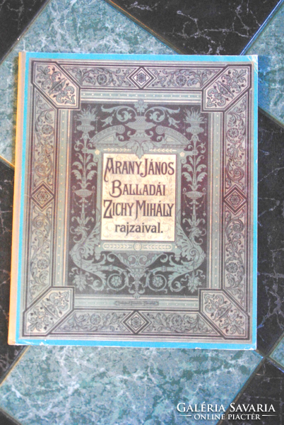 Ballads of János Arany with drawings by Mihály Zichy (fac-simile edition)