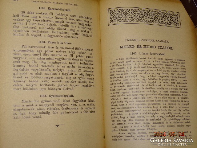 Aunt Rézi Szeged cookbook (real Hungarian cuisine) with more than thousand cooking instructions 1897
