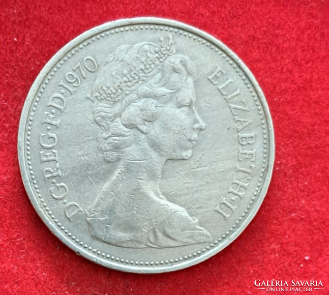 1970. England 10 pence (535)