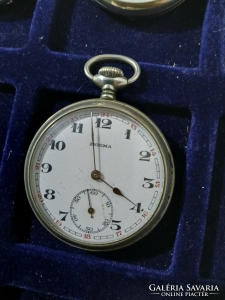 Enigma pocket watch is operational.