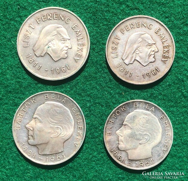 4 Pcs. Silver coin