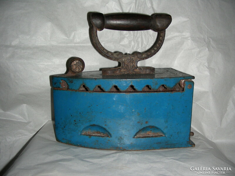 Manfred Weiss very nice blue enameled iron