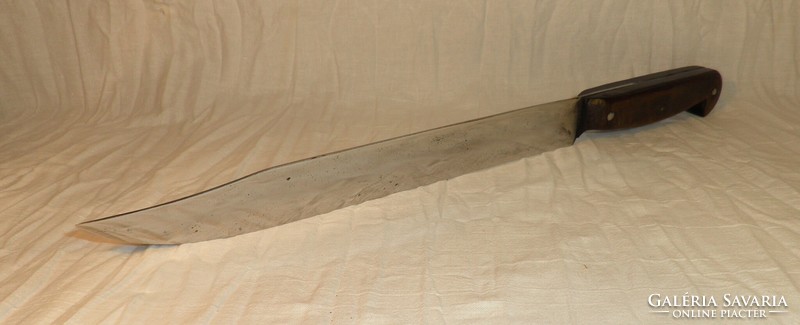 Old, vinyl-handled, giant knife, from a collection