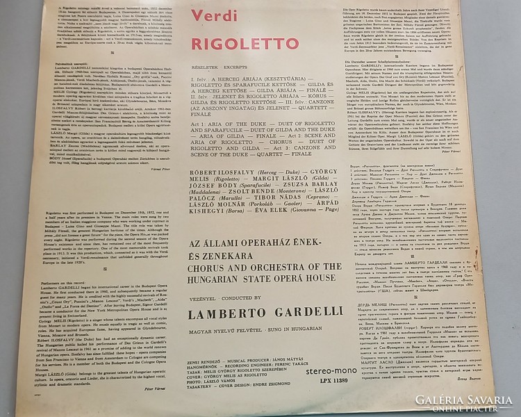 Details of Rigoletto